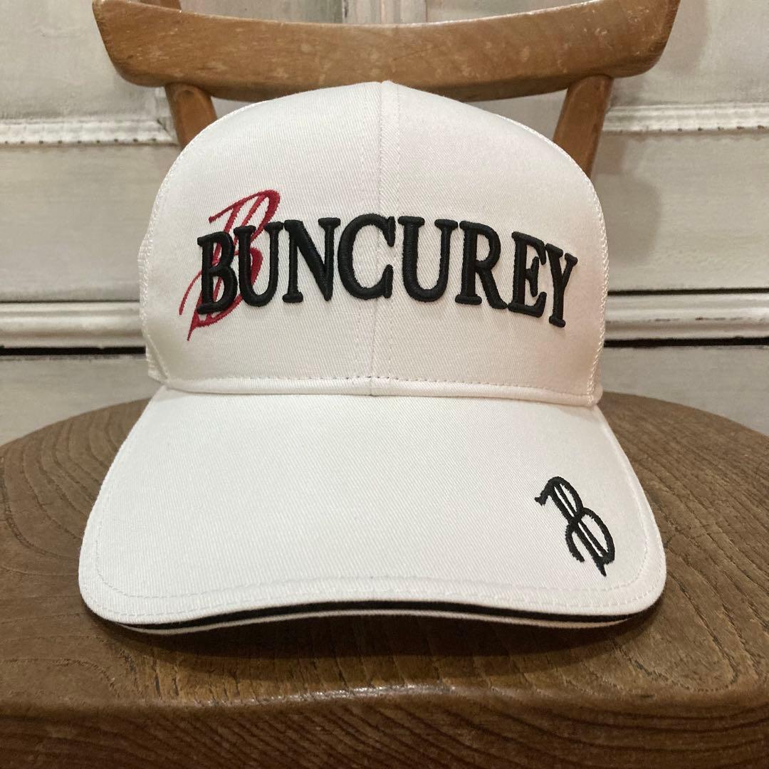 未使用 BUNCUREY バンクレイ メッシュキャップ フリー ホワイト ゴルフ