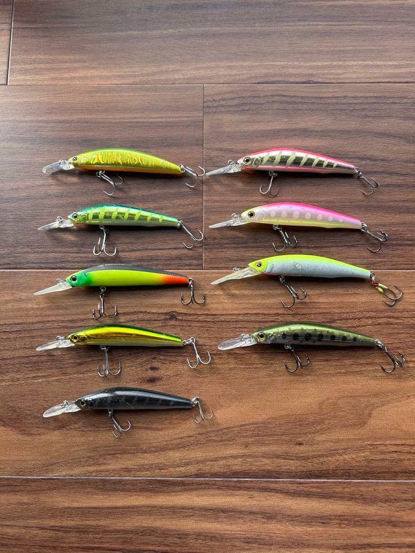 サクラマスルアー　SugarDeep 他　9個 サクラマスルアー SugarDeep 他 9個 サクラマスルアー SugarDeep 他 9