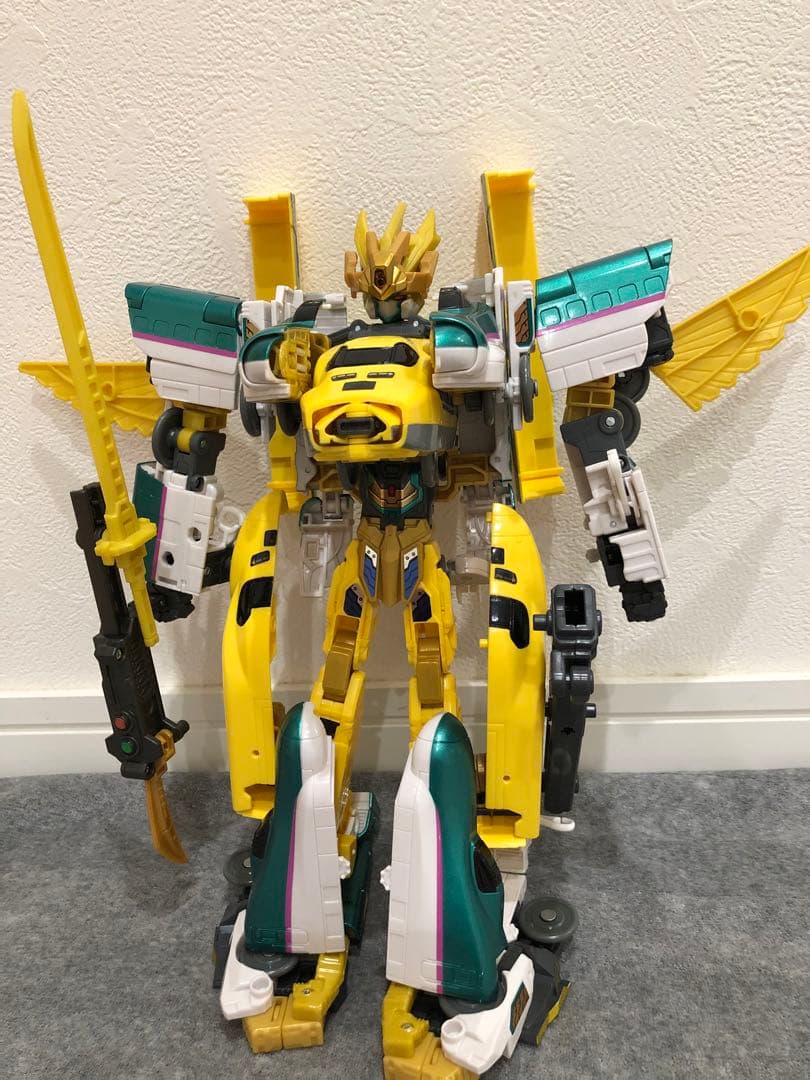 シンカリオン E5はやぶさMK2 923ドクターイエロー オーバークロス合体