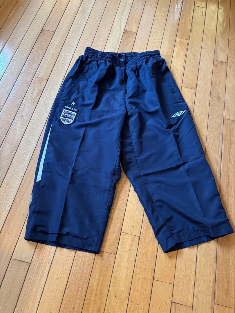 美品】ENGLANDピステ・ウィンドブレーカー&3/4パンツ ネイ