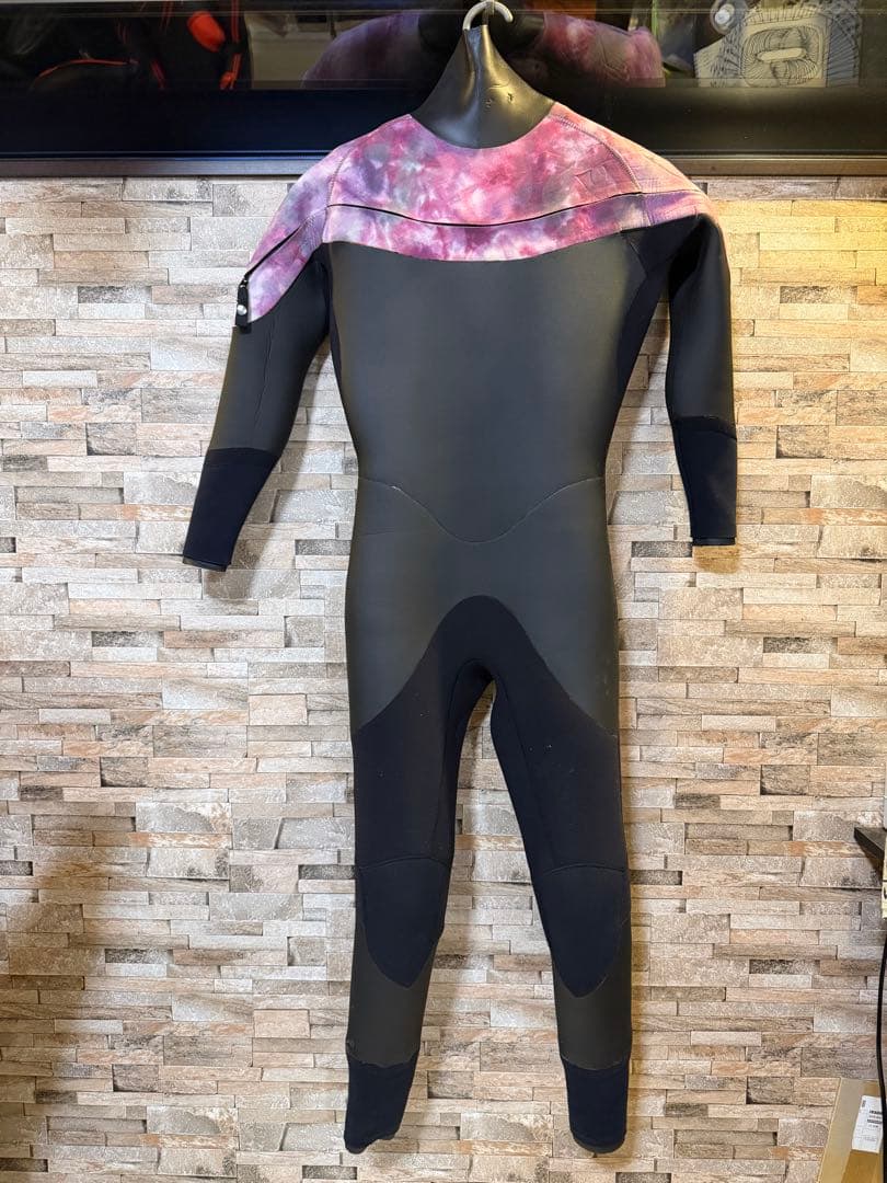 【再再値下げ】MENSセミドライウェットスーツ　5mm✖️3mm FELLOW セミドライ ウェットスーツ メンズ 5×3mm ロングチェストジップ