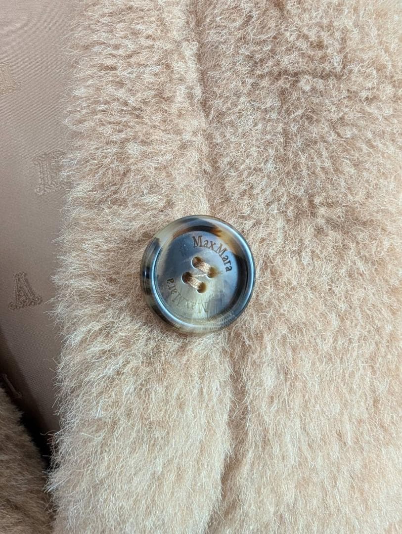 MAX MARA TENEBRE4 カシミヤ テディベア ケープ アルビノ - メルカリ