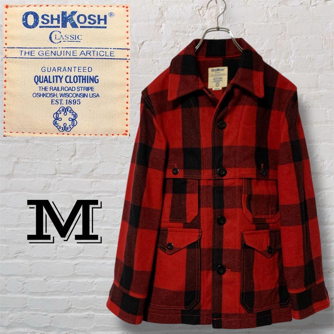 オシュコシュ　マッキーノクルーザー　赤×黒　タータンチェック　アーカイブ OshKosh - ◇美品◇オシュコシュ◇マッキーノ クルーザー ジャケット