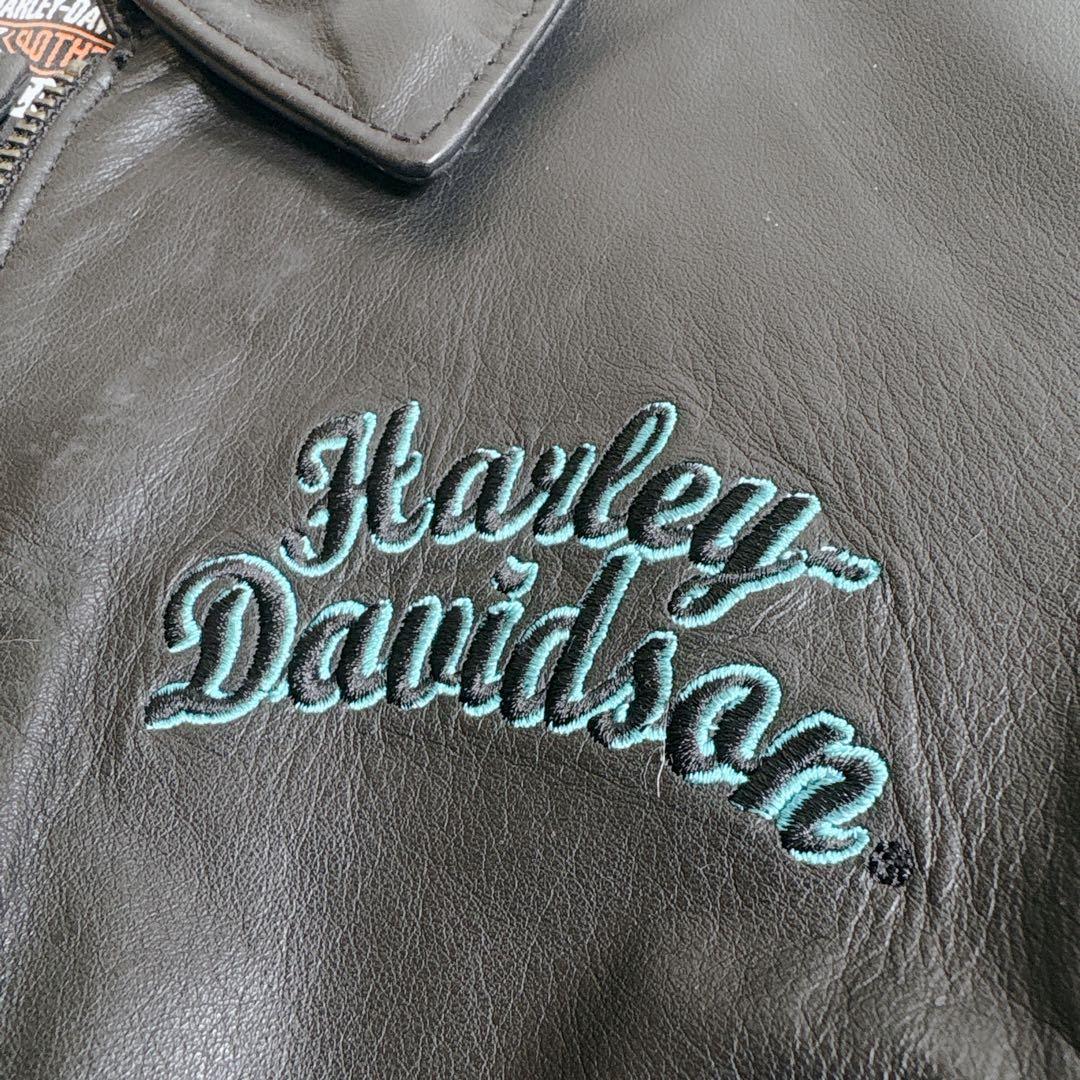 Harley-Davidson シングルライダース イーグル ターコイズ XS