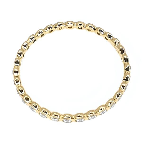 オレフォーチェ K18 ダイヤ エタニティ リング ココ 0.26ct 定価9万