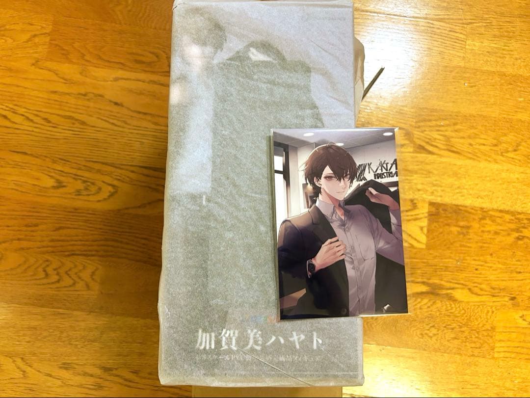 にじさんじ 加賀美ハヤト フィギュア 特典ポストカード付き - メルカリ