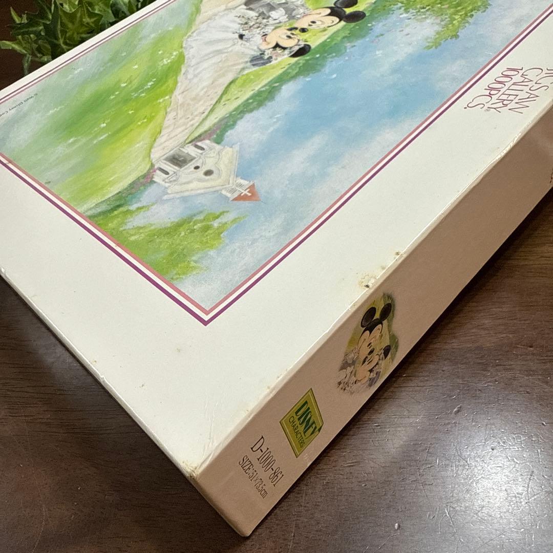 未使用】ミッキー＆ミニー そよ風のウェディング ジグソーパズル 1000