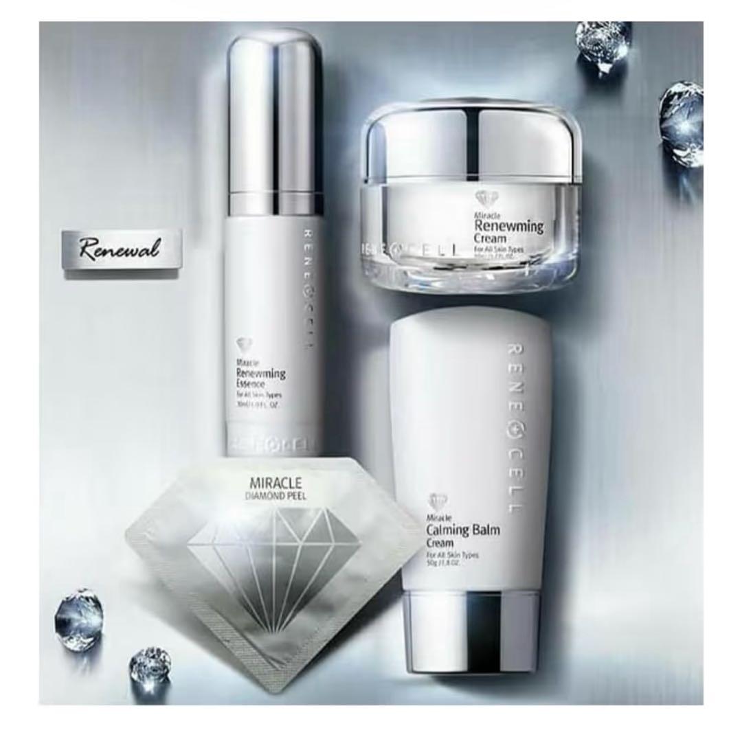 未使用　ルネセル　ダイヤモンド　プログラムセット Rene-Cell】ミラクルダイヤモンドピール プログラムセット[ルネセル