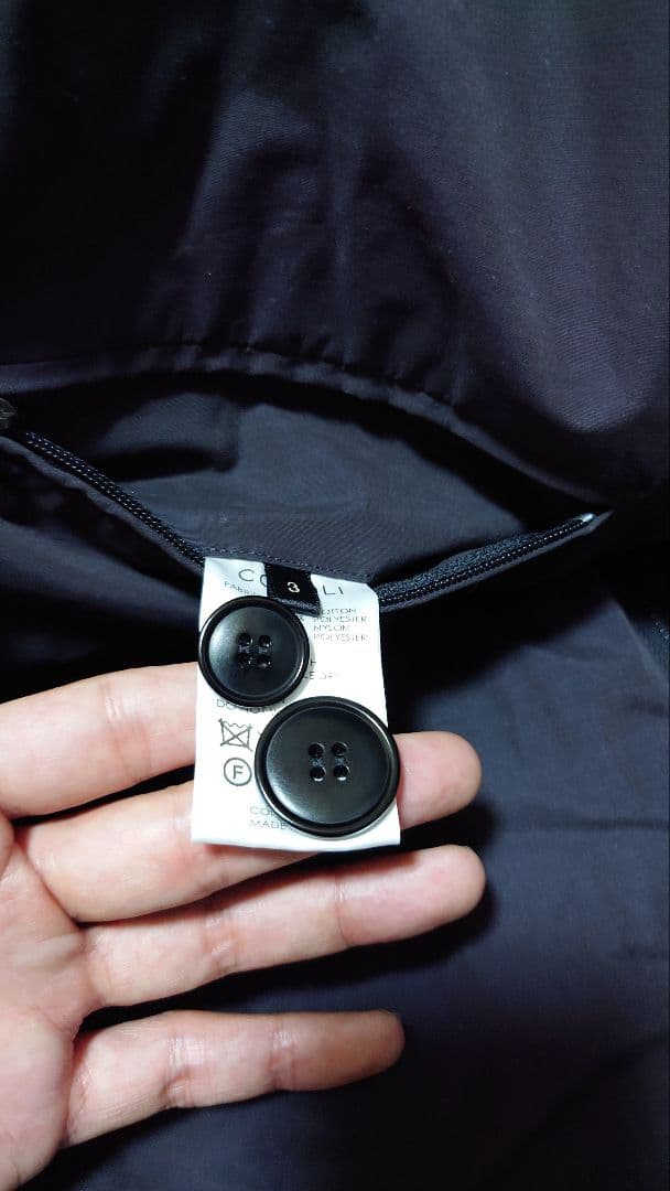 お*ゆ様 希少サイズ3⬛︎COMOLI コモリ20AWフーデットコートHoode