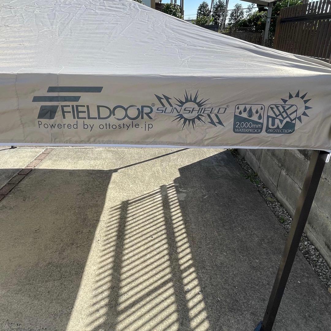 FIELDOOR ワンタッチタープテント 2.5×2.5m