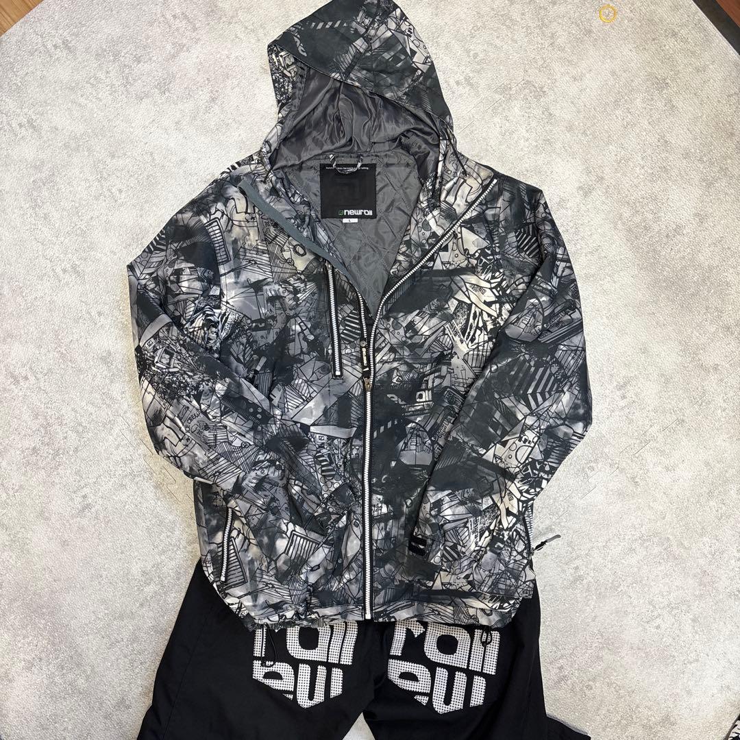 newroll スノーボード ウェア 美品 クリアランスセール] スノーウェア 上下セット メンズ レディース