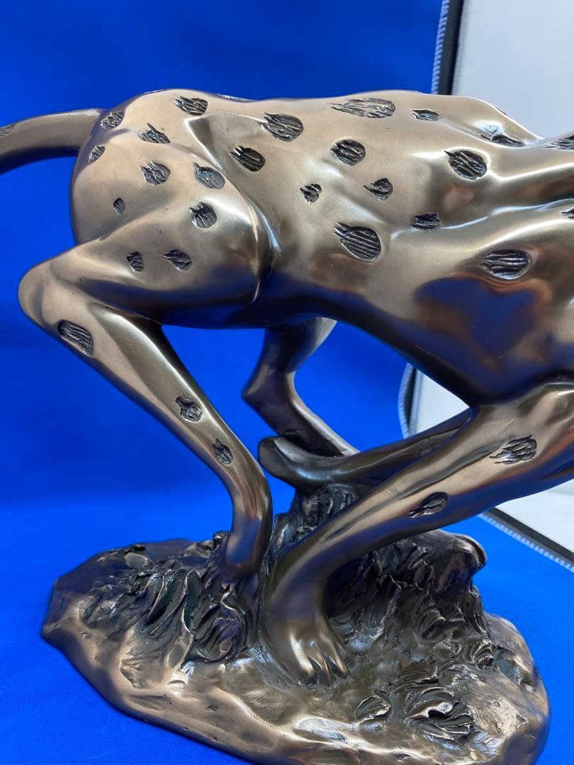 ファッション 通販家具・インテリア - 在庫一掃SALE‼️ヒョウ ブロンズ