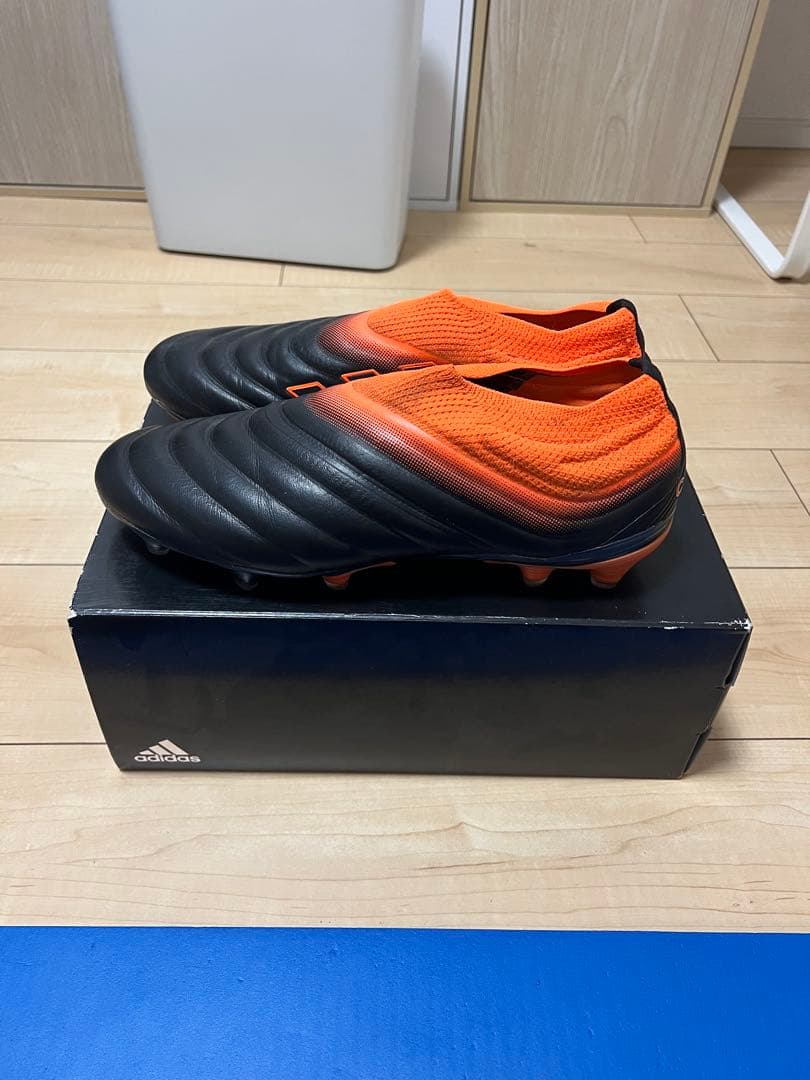 adidas コパ 20+ FG 27.5cm コアブラック×シグナルオレンジ