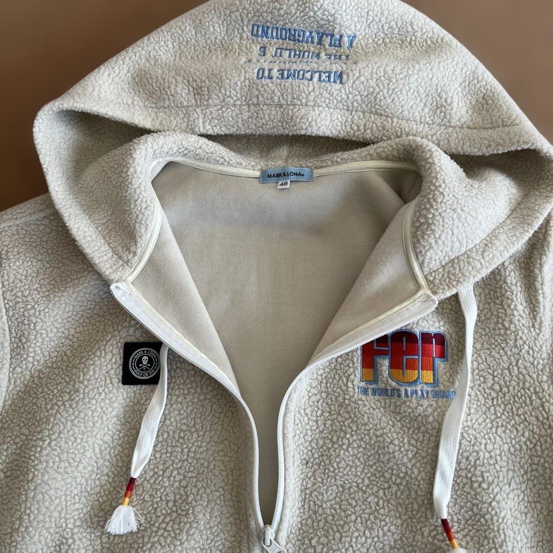 misokun7！マーク＆ロナ　FER フリースフーディ　L