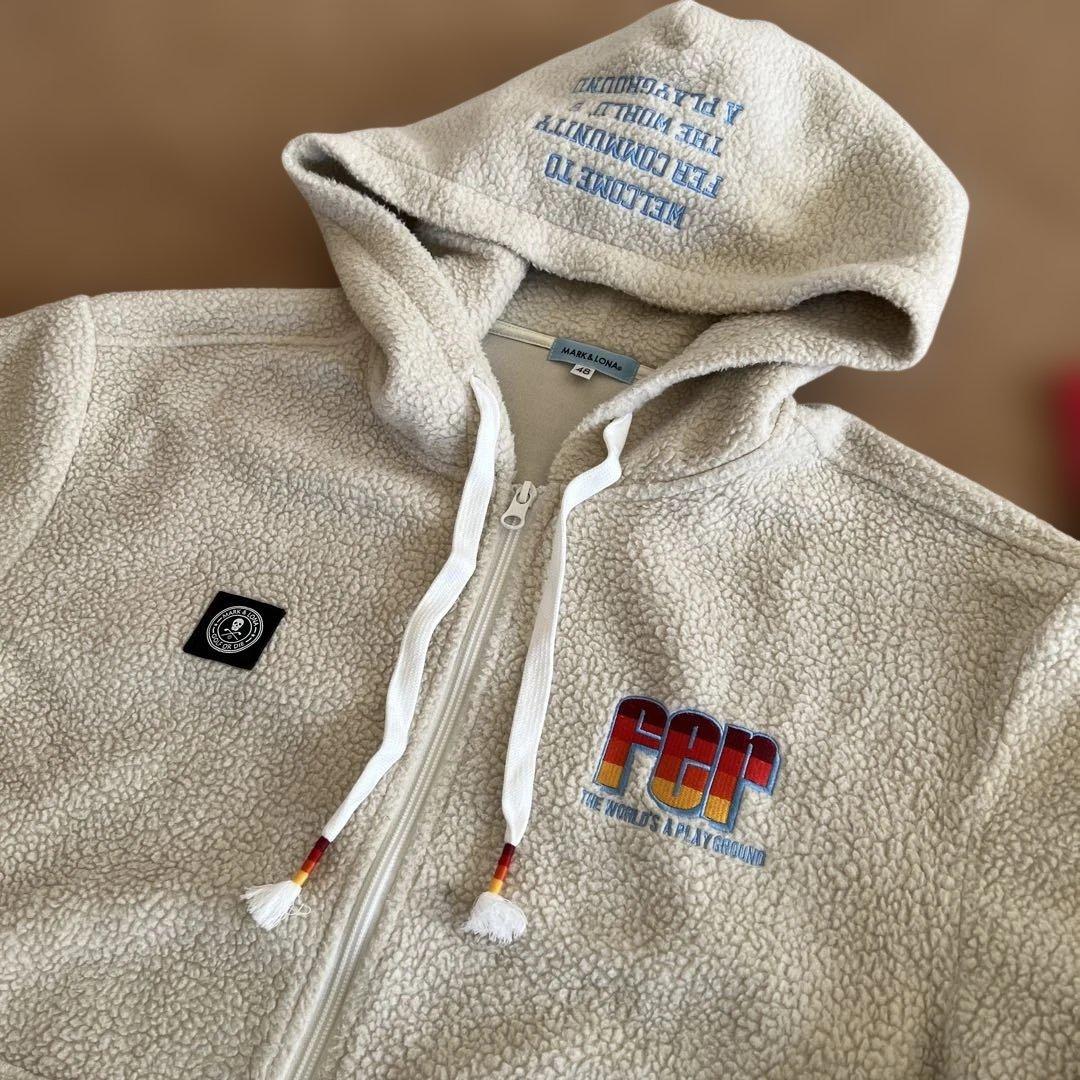 misokun7！マーク＆ロナ　FER フリースフーディ　L