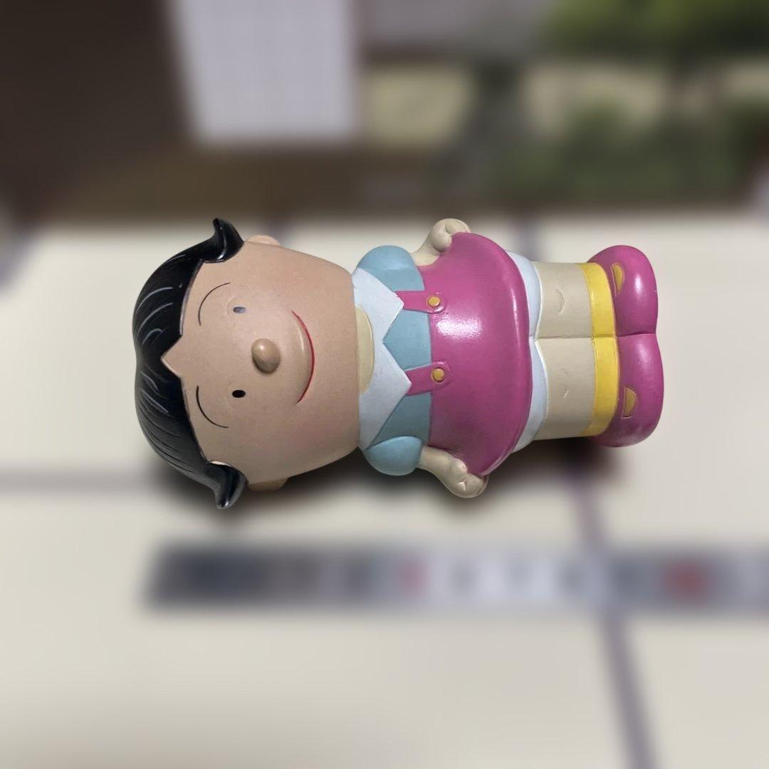 ス*〜様 昭和レトロ！当時もの磯野ワカメ 「サザエさん」 ソフビ貯金箱