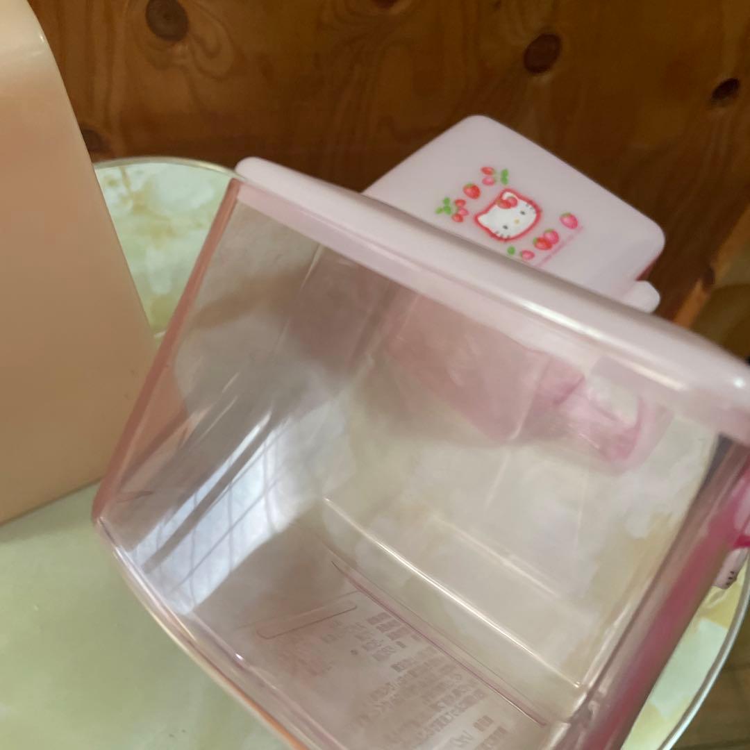 ハローキティ調味料ケース調味料入れ野いちご1999年メイドインジャパン