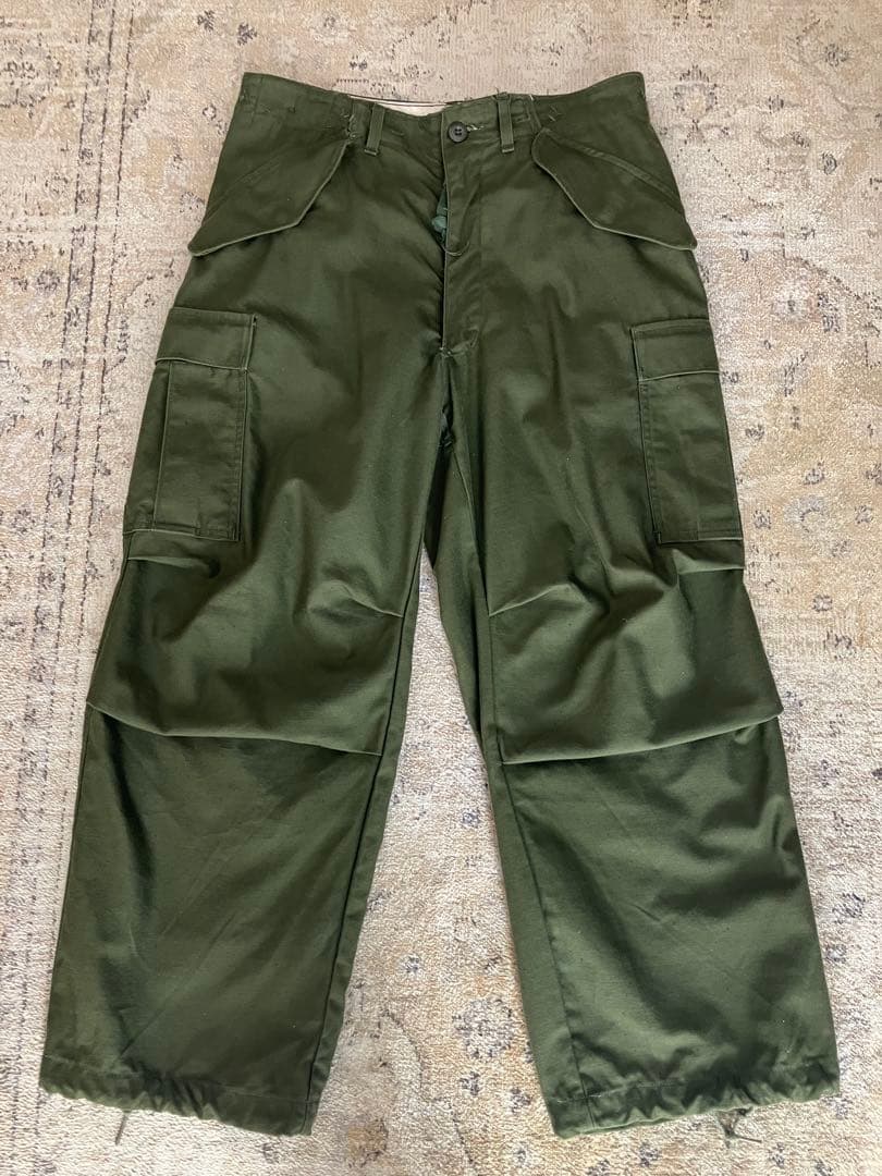 美品70s M65　カーゴパンツ SMALL-SHORT USARMY 米軍実物 US.Army M-65 Field pants Small/Short 70´S De