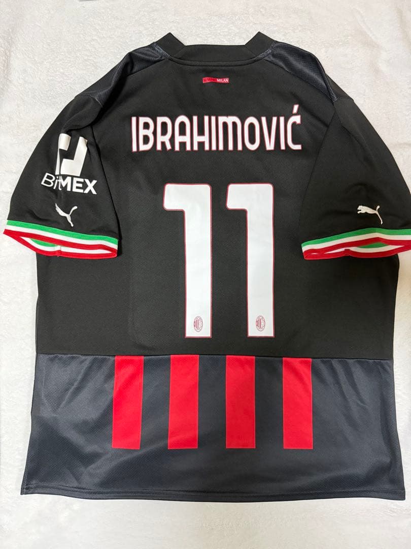 ACミラン イブラヒモビッチ22〜23シーズンユニフォーム PUMA ACミラン 22/23 ユニフォーム ホーム 半袖 レプリカ #11
