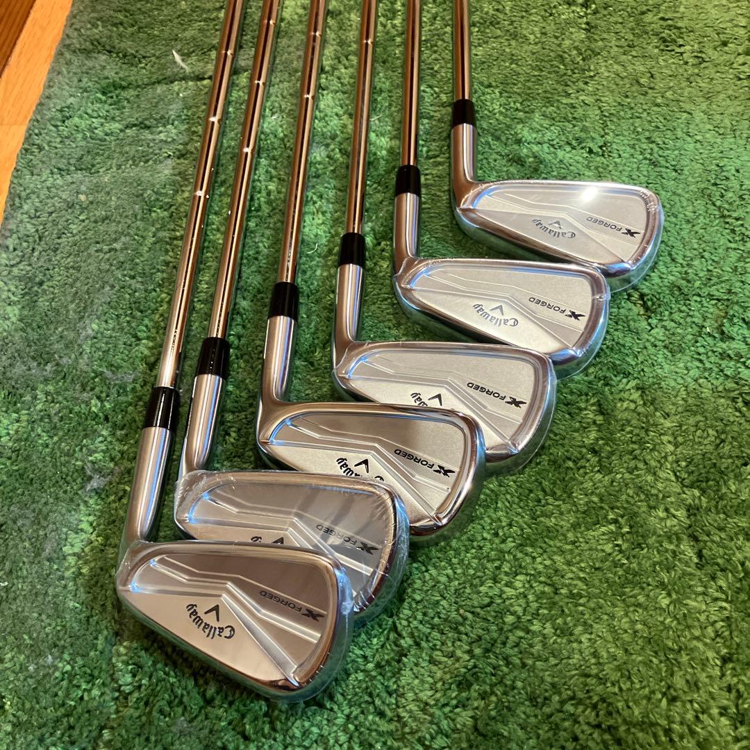 Callaway X Forged 2024アイアンセットダイナミックゴールド Callaway（キャロウェイ） X FORGEDアイアン #5-PW ゴルフ アイアン
