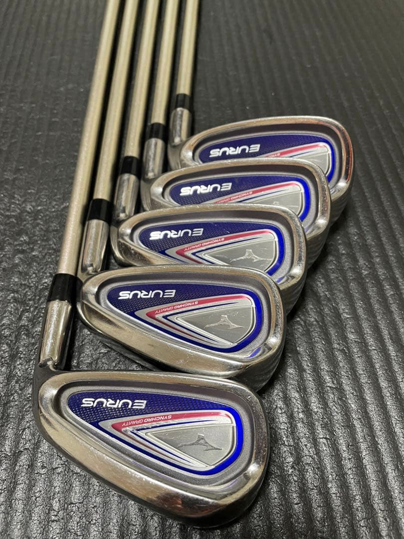 mizuno EURUS レディースアイアンセット5本（S〜7番） おまけ有