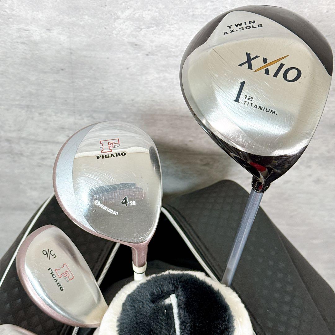 ゴルフクラブセット レディース ゼクシオ フィガロ ハーフセット