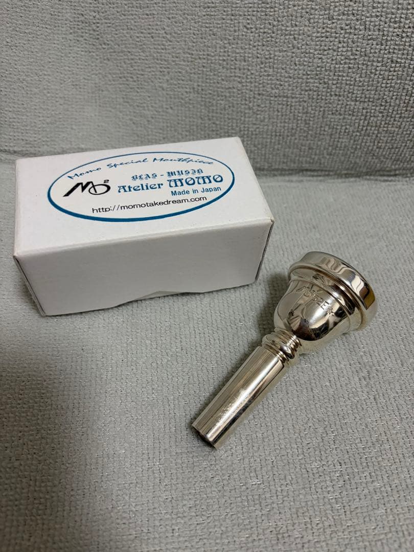 アトリエモモ 52E⭐︎トロンボーン太管マウスピースSP アトリエモモ ユーフォニアム トロンボーン マウスピース 52E 太管