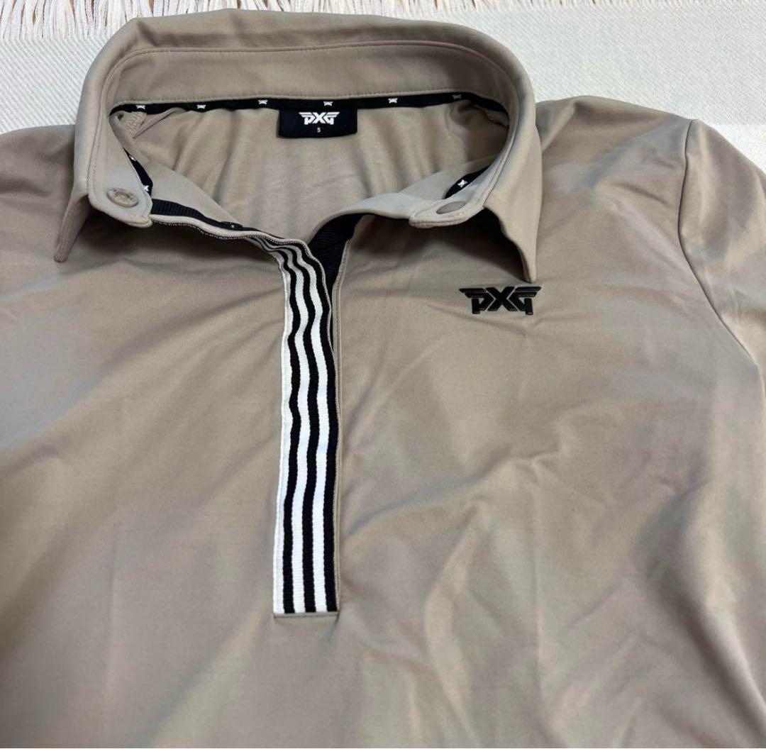 2点セット PXG レディースゴルフウェア ベージュ