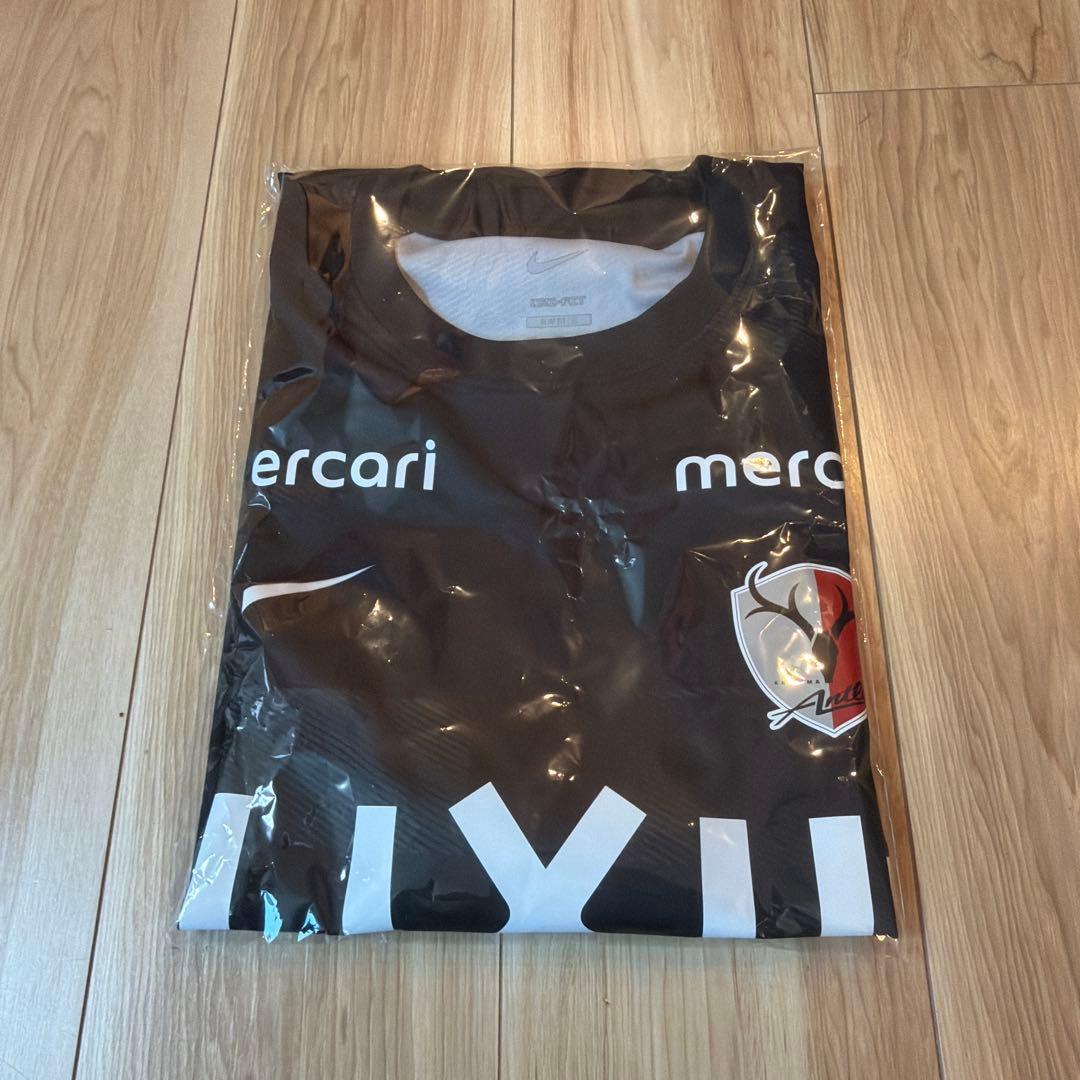 NIKEトレーニングマッチユニフォーム 鈴木優磨　鹿島アントラーズ　新品未開封 NIKE 鹿島アントラーズ 2024 ユニフォーム アウェイ 半袖 レプリカ #40