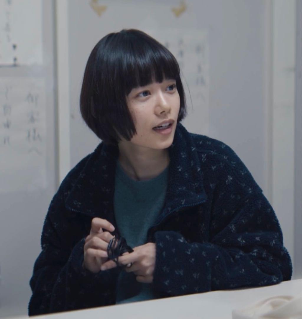 杉咲花着用 冬のなんかさ、春のなんかね L.L.Bean バーズアイ フリース