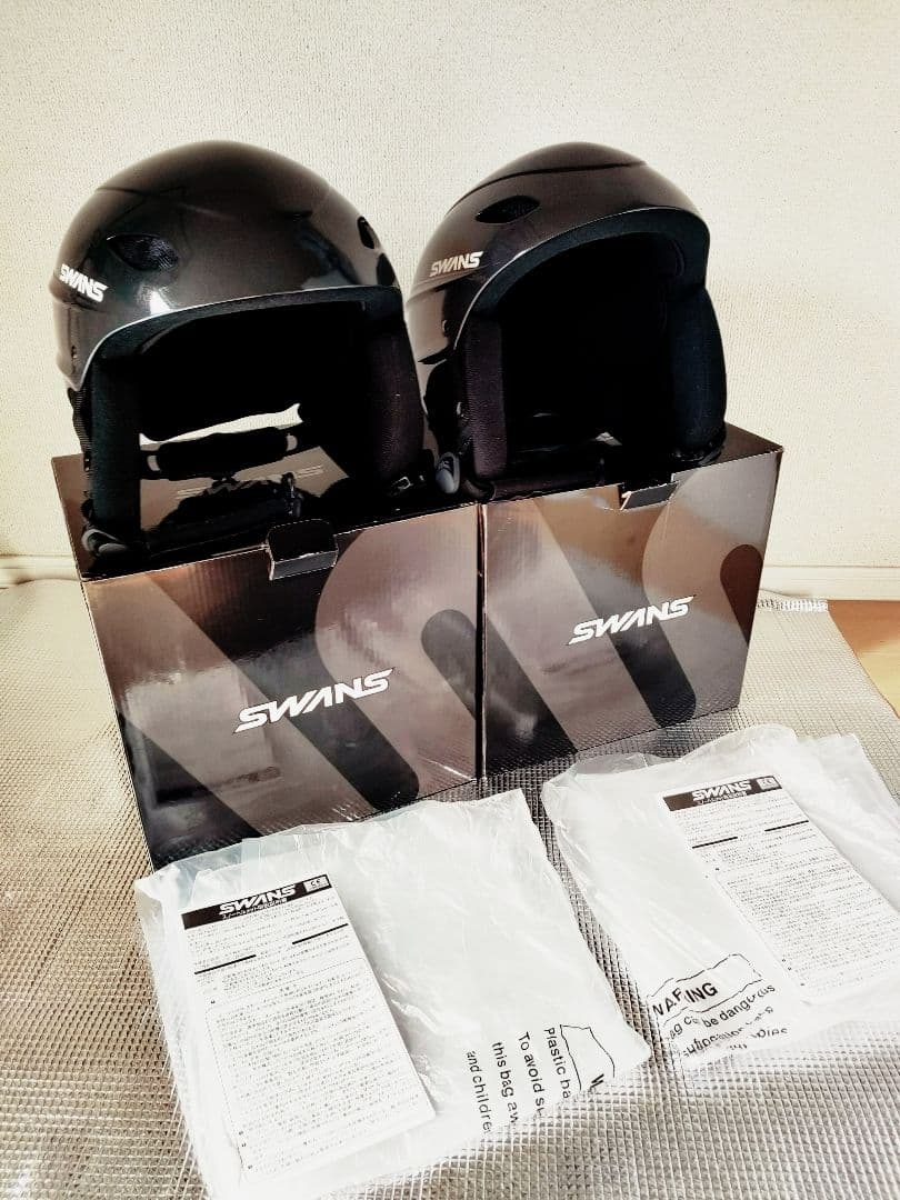 新品未使用2個セット　SWANS ヘルメット ガンメタリック LサイズMサイズ 楽天市場】スワンズ スキー スノーボードヘルメット メンズ レディース