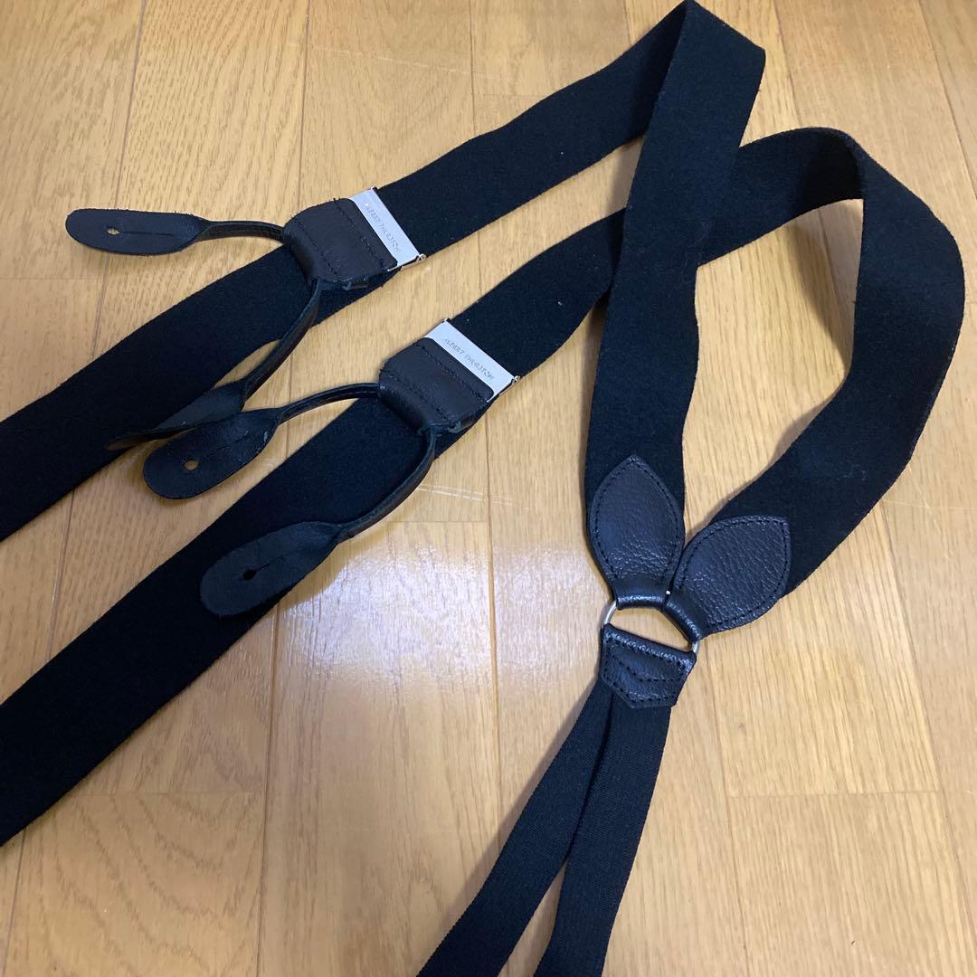  THURSTON アルバートサーストン サスペンダー 中古美品 albert thurston（アルバートサーストン） サスペンダー 2WAY クリップ