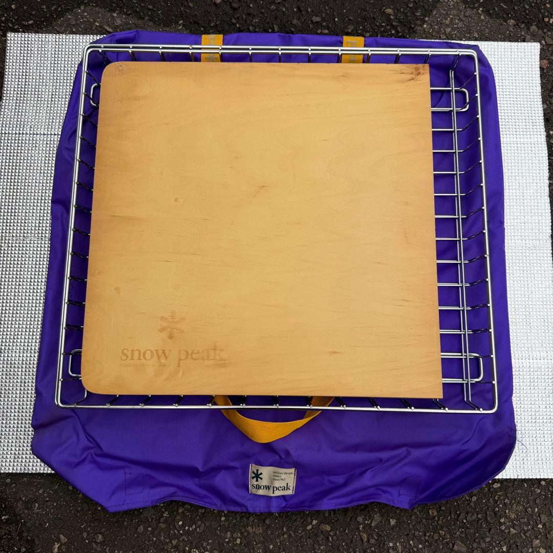 スノーピーク フィールドキッチンテーブル ポール無し スノーピークの廃盤アイテム！フィールドキッチンテーブル竹が入荷しま