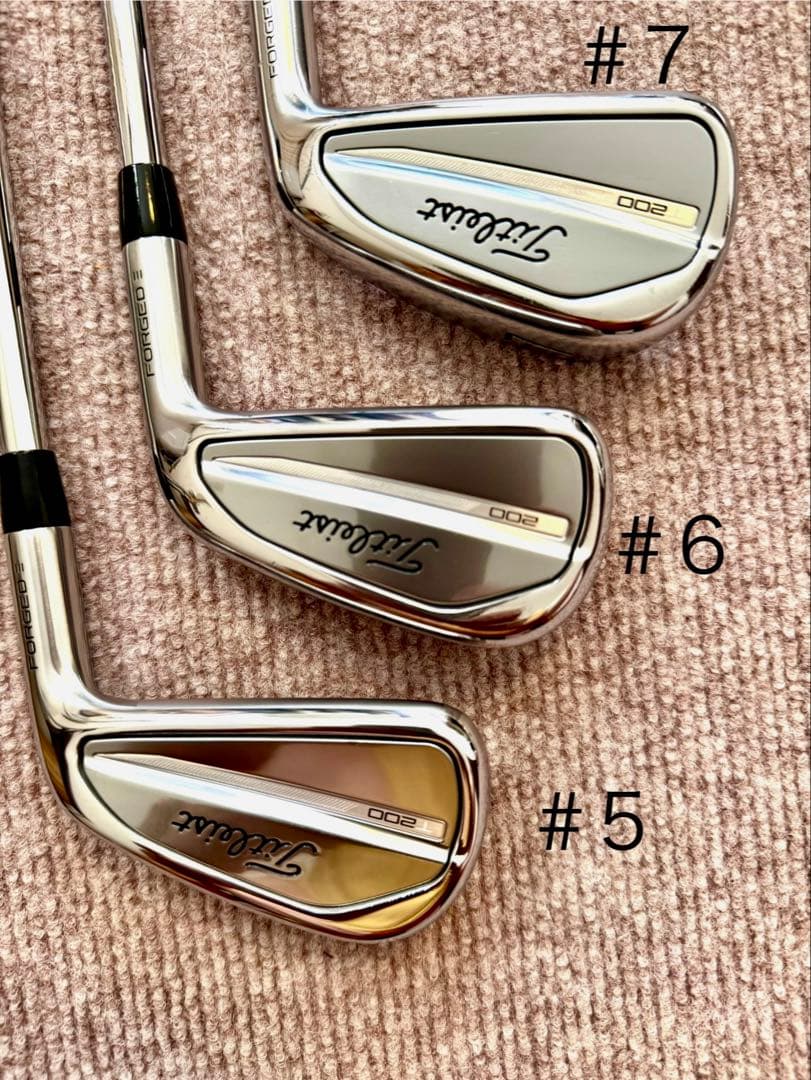 【2023モデル】タイトリスト　T200 アイアン　#5-9/PW（6本）