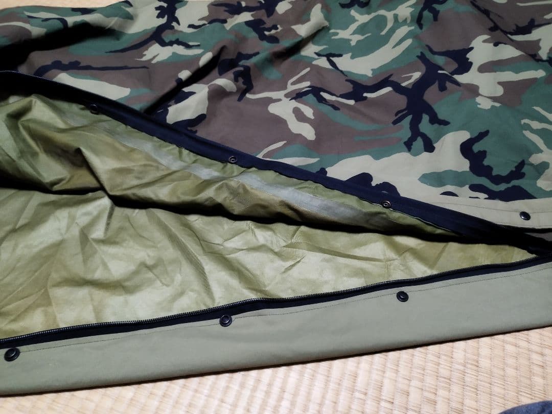 5082)USMC.ウッドランドカモBIVYカバーGORE-TEX 米軍実物 - メルカリ
