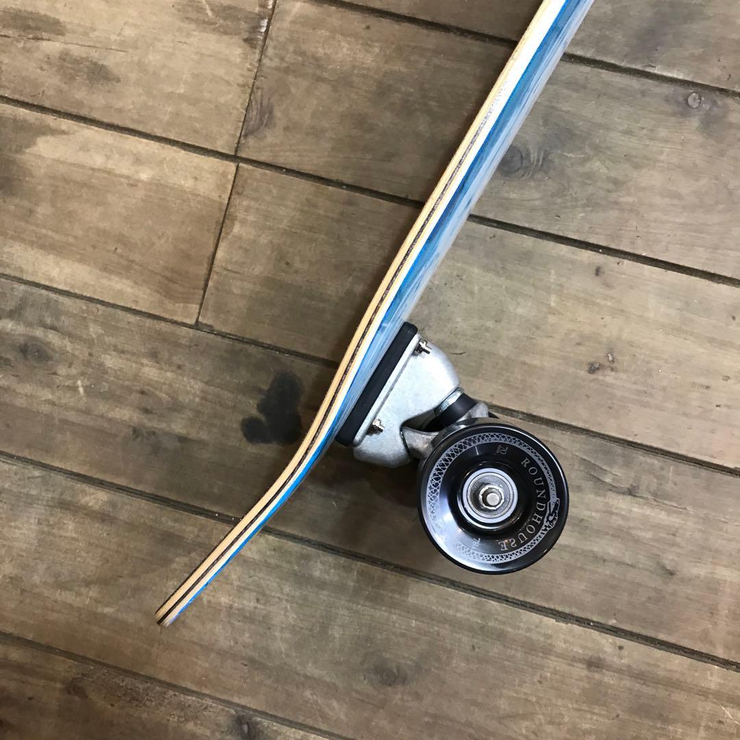 carver カーバーサーフスケート￼スケートボード 青い波模様