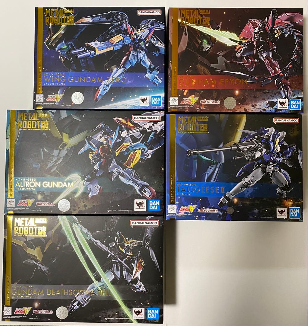 metal robot魂Wガンダム5体セット