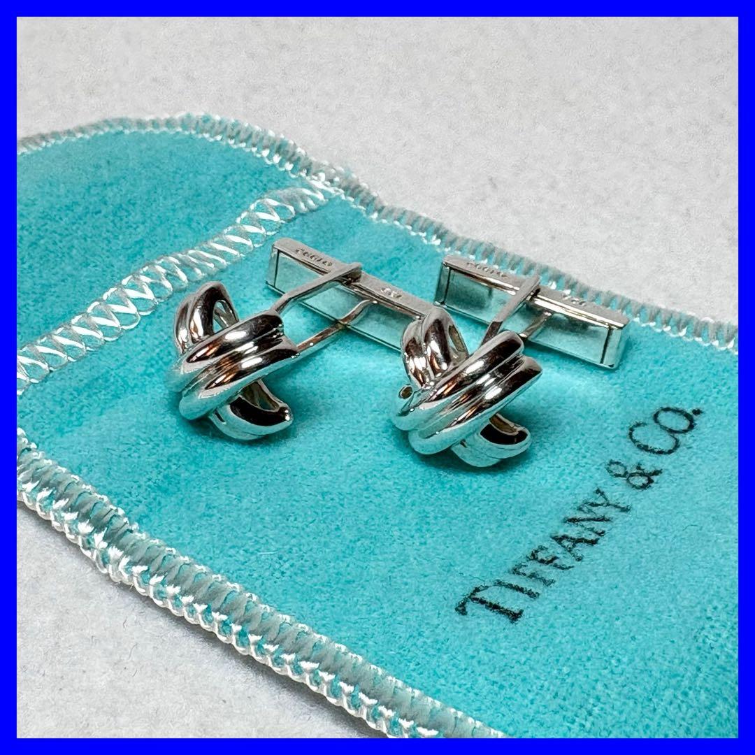 Tiffany&Co.★カフリンクス カフス シグネチャークロス シルバー925 Tiffany&Co.☆カフリンクス カフス シグネチャークロス シルバー925