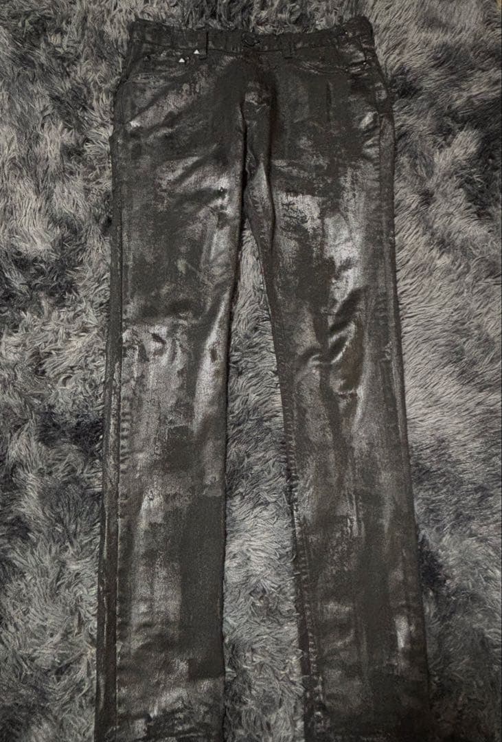 by the r coating skinny denimラスターarchive