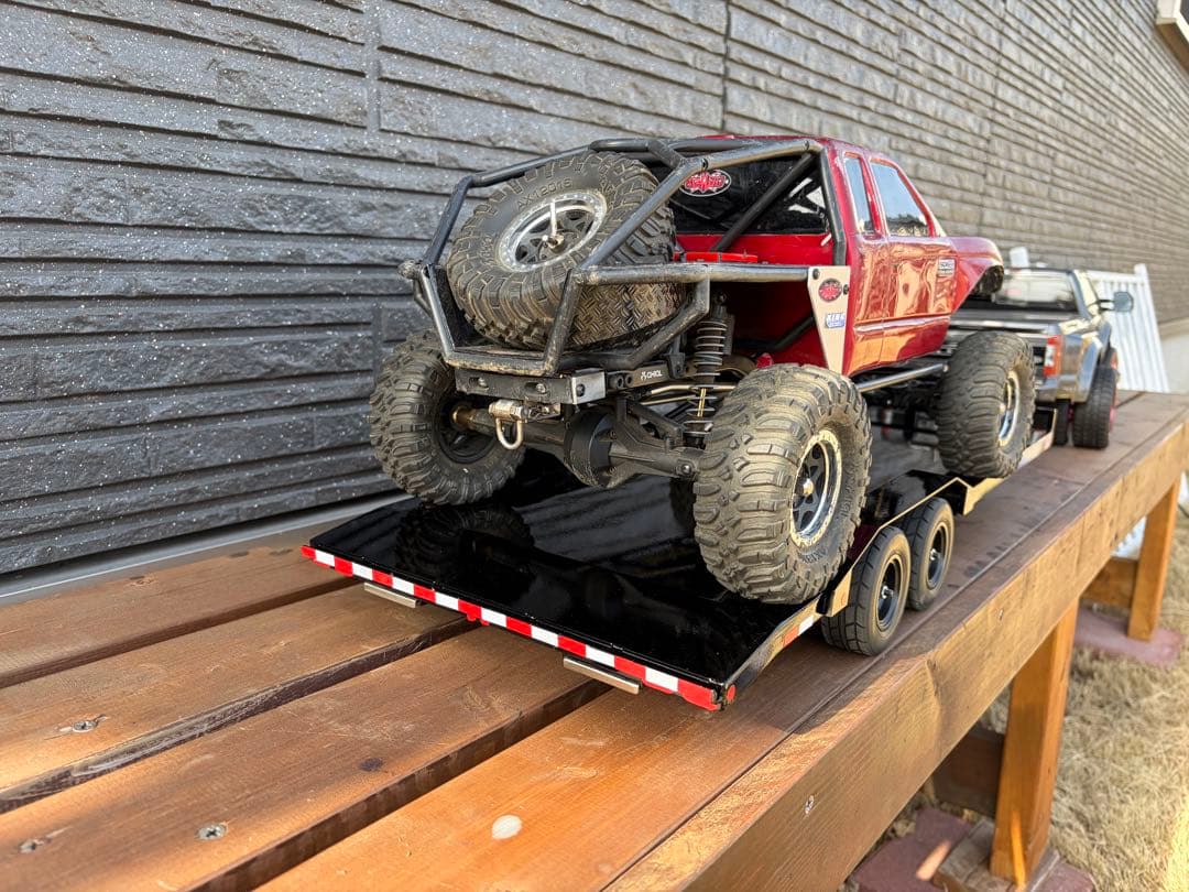 トレーラー （トラクサス scx10 cc02 rc4wd ドリフト クローラー