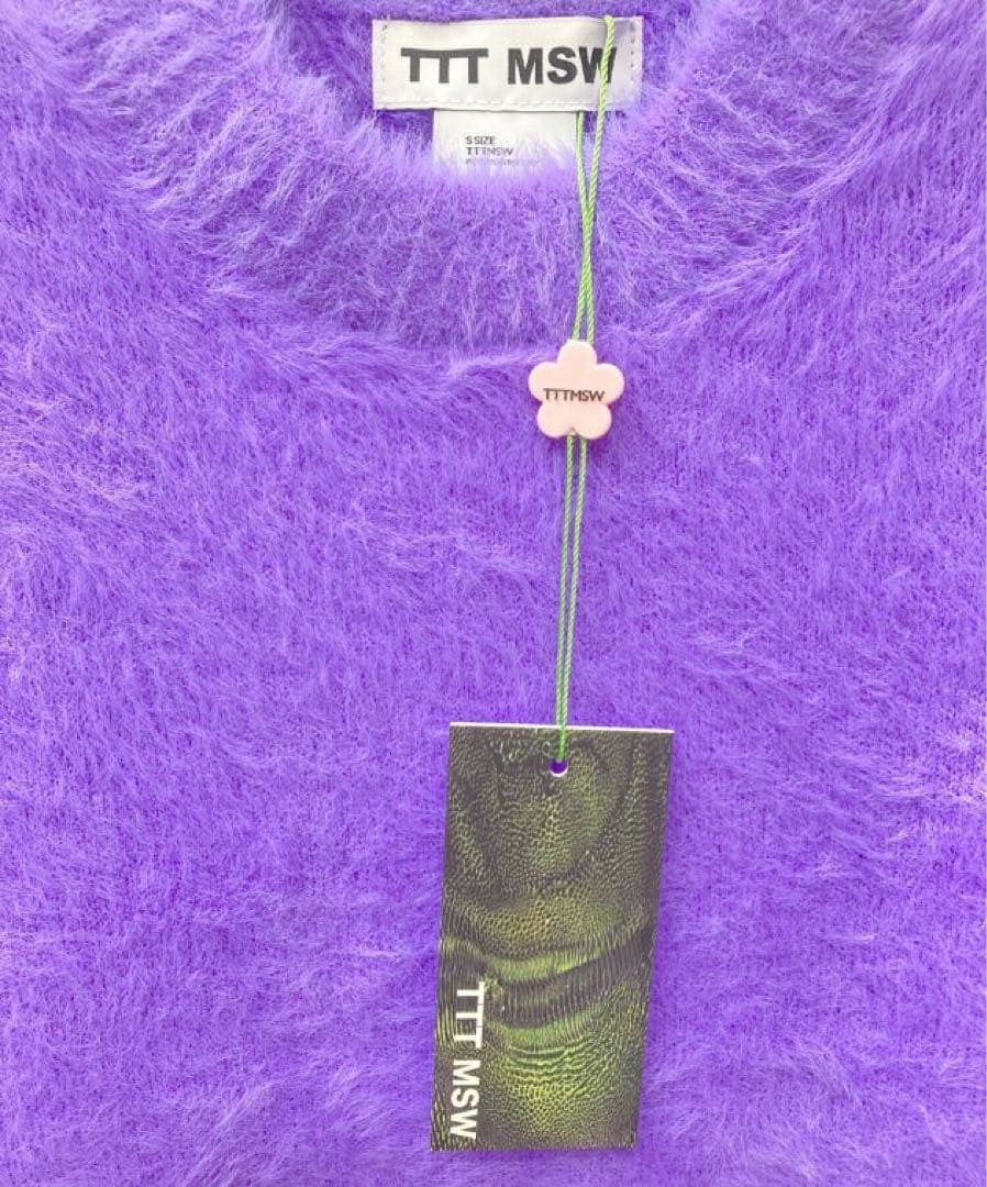 トップス TTT MSW Moke Moke Pullover Knit \"Purple\"