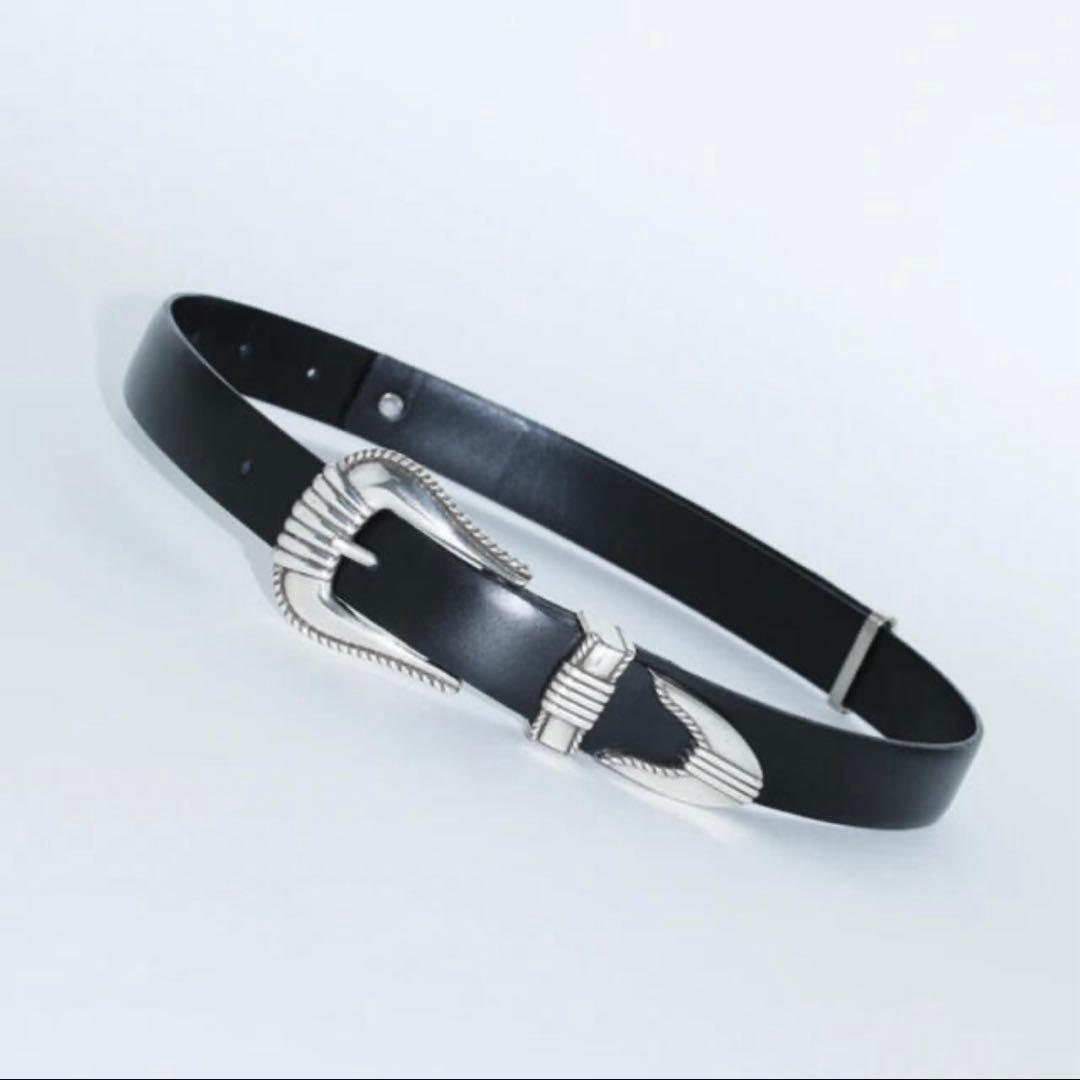 TOGA PULLA メタルレザーベルト TOGA（トーガ）の「【TOGA ARCHIVES/トーガアーカイブス】メタルレザー