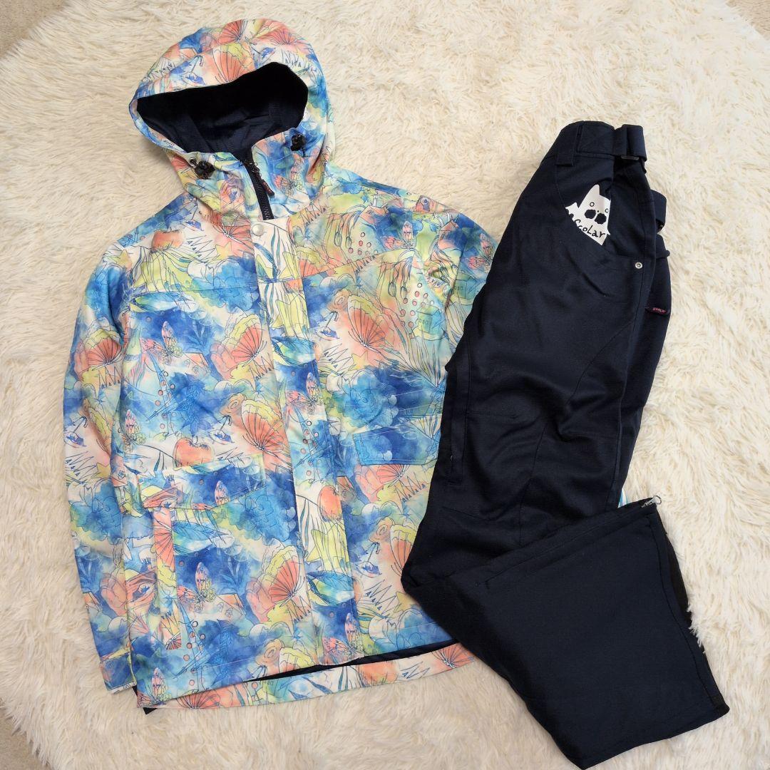 【未使用】Scolar スカラー スノボウェア 上下セット S　スキー Amazon | ScoLar(スカラー) 全20色柄 レディース スノーボード ウェア