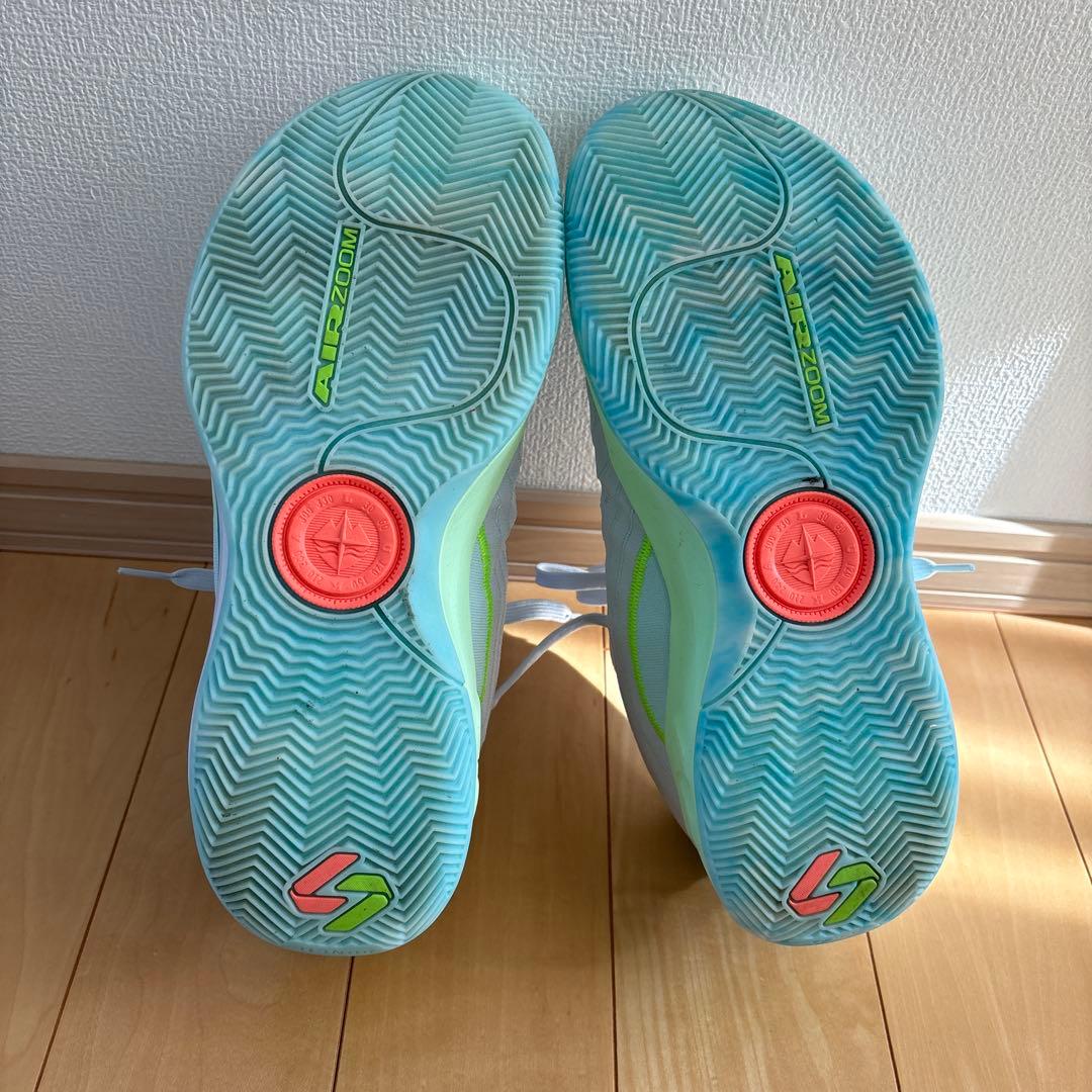 LUKA4 PF グレー/ブルー/グリーン スポーツ バスケットボール シューズ