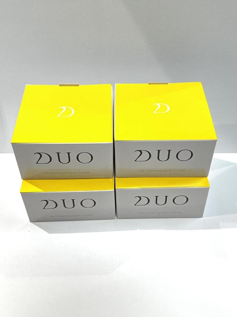 秋キャンペーン【4個】デュオ DUO ザ クレンジングバーム クリア 90g DUO（デュオ） 【大人の毛穴・キメの乱れケア】ザ クレンジングバーム