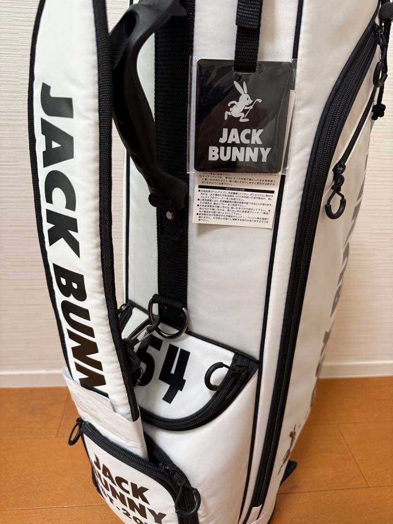新品 パーリーゲイツ ジャックバニー キャディバッグ 46インチ