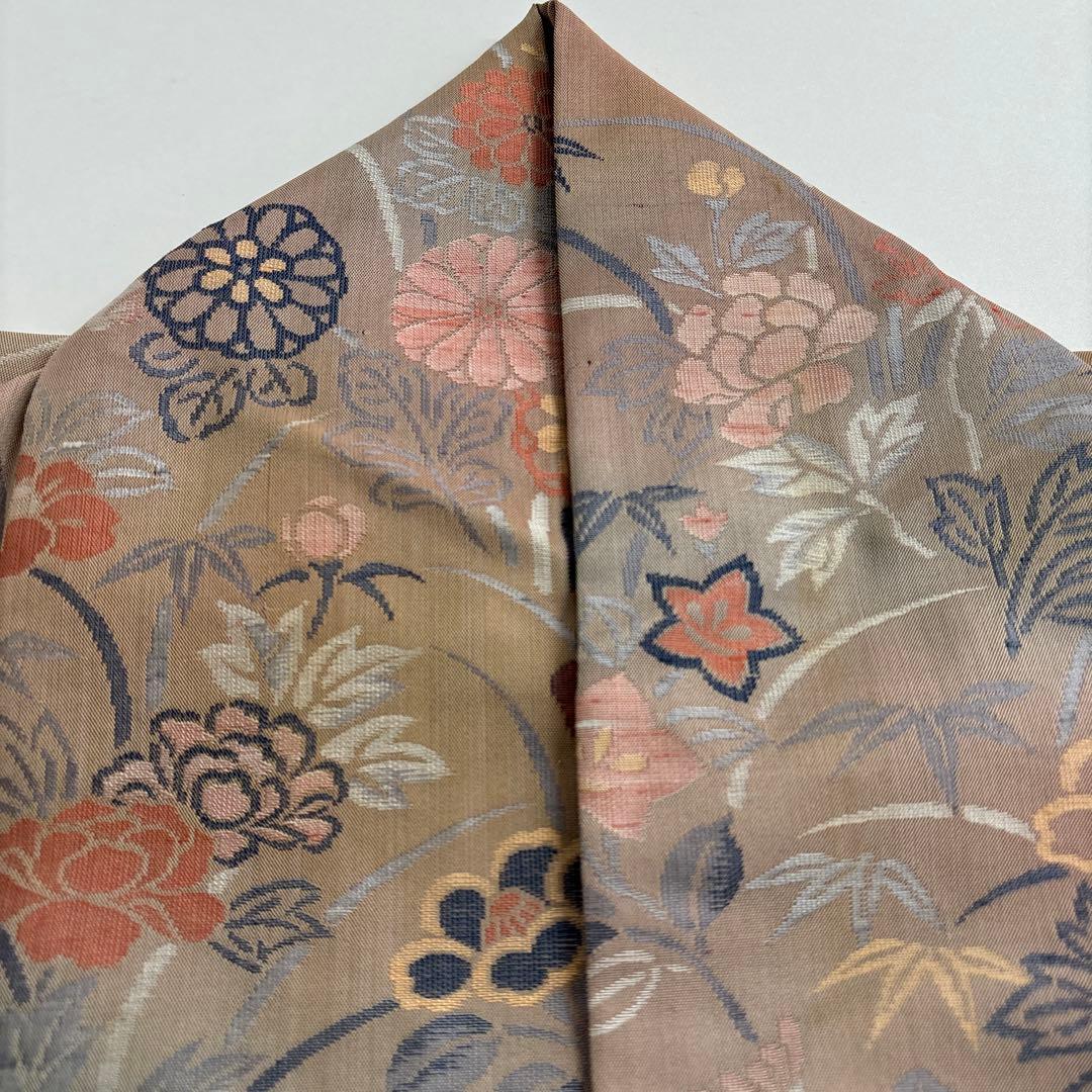 ねこねこ55様 AK-4748 絵羽紬 菱屋六右衛門 光沢ある紬 - メルカリ