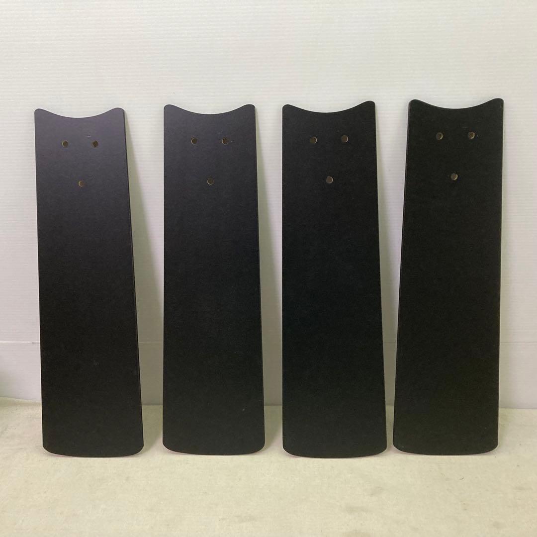 LOWYA ラスボルタ 6灯 シーリングファンライト ブラック ウォルナット