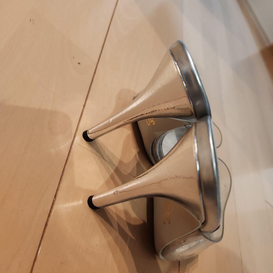 DIANA jbbf 競技用シルバー ミュール 24.5cm