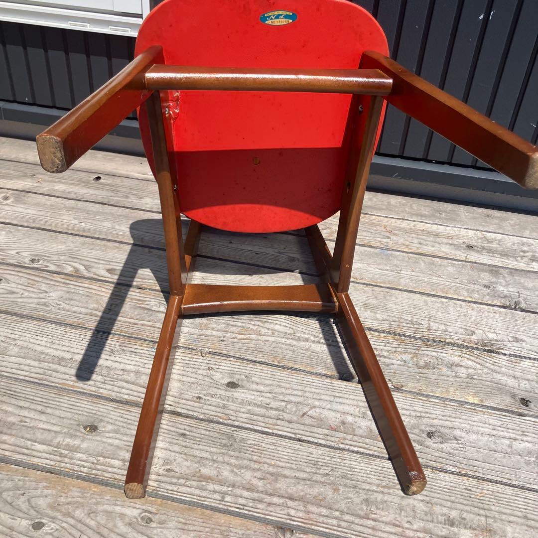 ヴィンテージ ミッドセンチュリー エース 木製椅子 ダイニングチェア